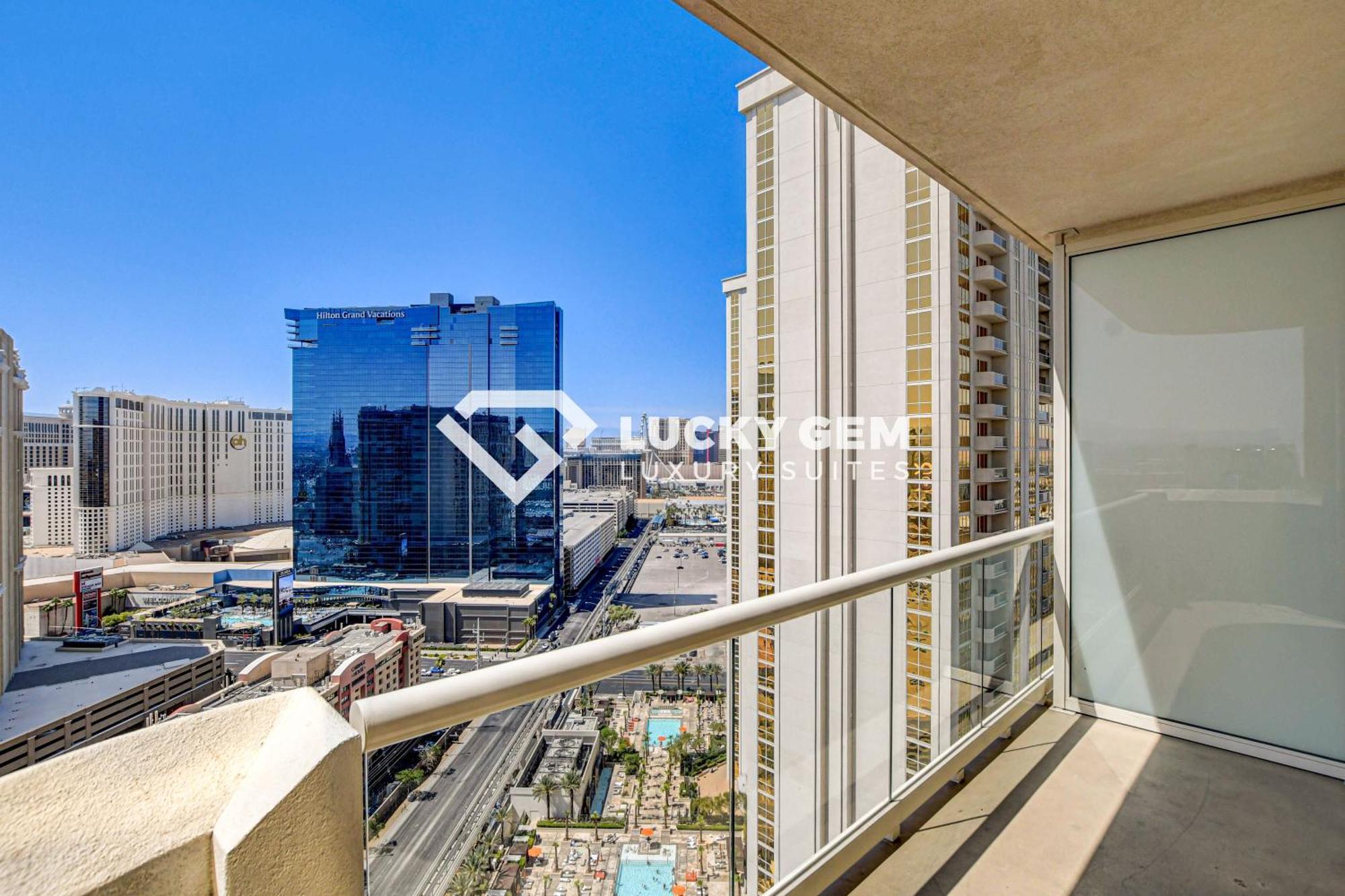 Lucky Gem Penthouse & Luxury At Signature Resort, Balcony Strip View 2605 Hotel Las Vegas