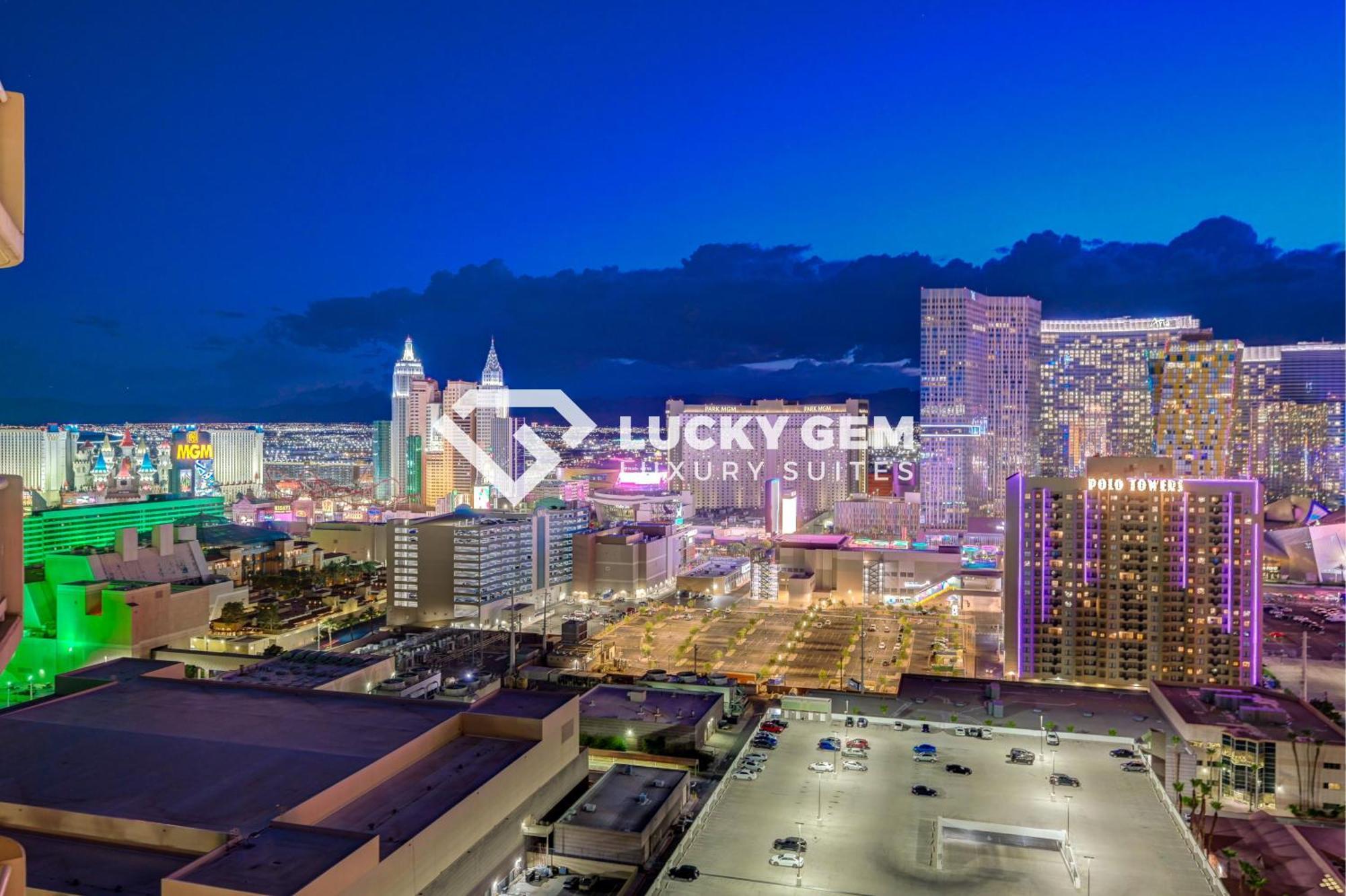 Lucky Gem Penthouse & Luxury At Signature Resort, Balcony Strip View 2605 Hotel Las Vegas