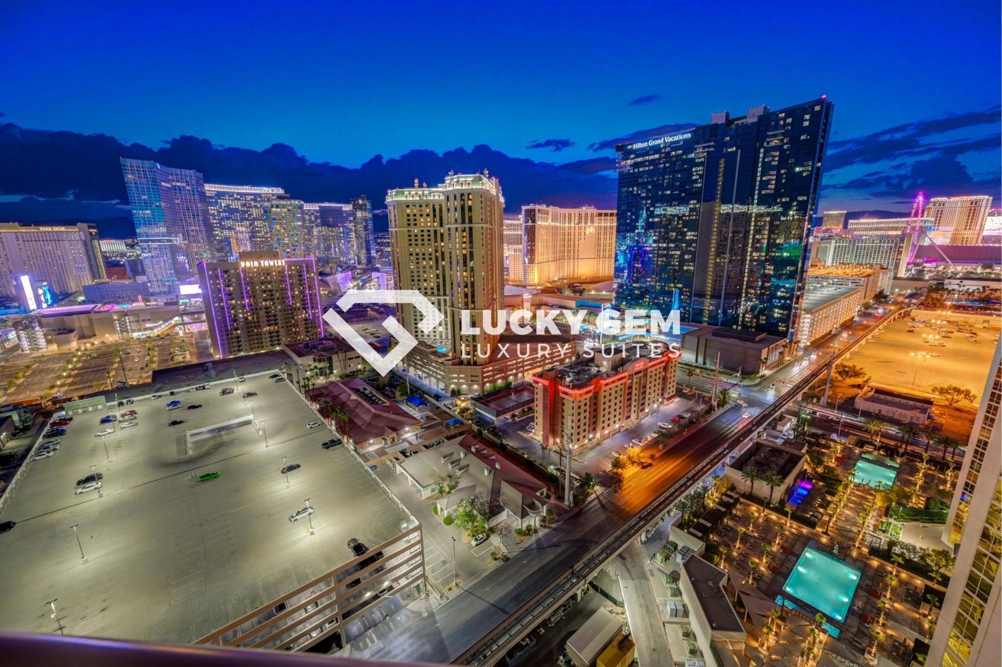Lucky Gem Penthouse & Luxury At Signature Resort, Balcony Strip View 2605 5* Las Vegas